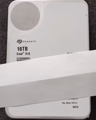 Hard Disk Seagate Exos x18 16TB Enterprise HDD 3.5
