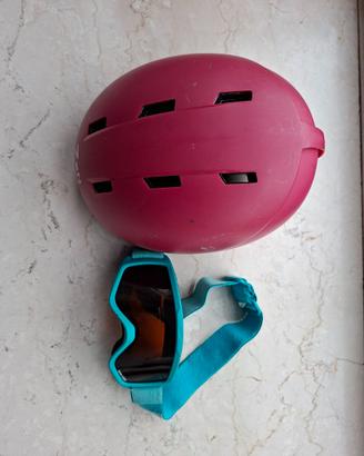casco sci bambina
