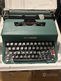 Olivetti lettera 32 nuova con scustodia e scstola