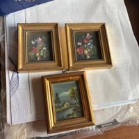 3 quadretti da parete
