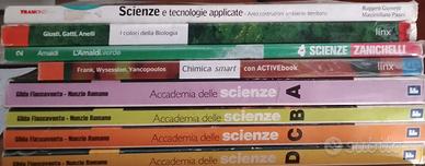 libri scolastici matematica e materie scientifiche