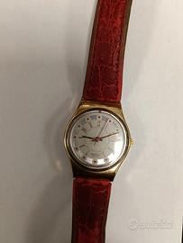 Orologio Swatch Vintage 1992 Funzionante Cassa Oro