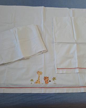 lenzuola lettino Prenatal