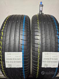 2 pneumatici bridgestone 205/60 r16 92h cu15482
