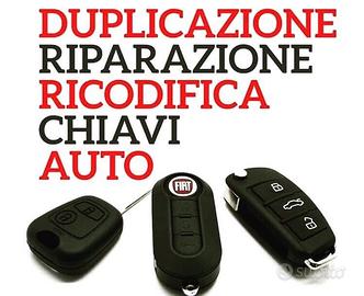 DUPLICAZIONE CHIAVI AUTO cell 3881446927