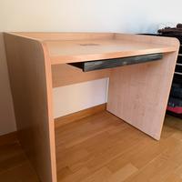 Scrivania multistrato beige