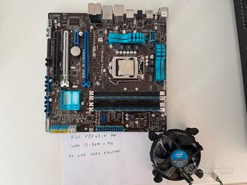BUNDLE Intel i5-2400 + MB Asus P8P67-M PRO + DDR3