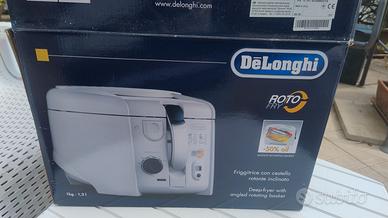 friggitrice con cestello rotante inclin. DeLonghi