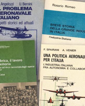 Quattro volumi di storia dell’aviazione