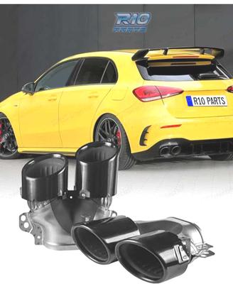 TERMINALI SCARICO MERCEDES CLASSE A W177 CLA W118 