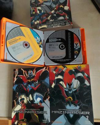 Goldrake e Mazinkaiser dvd