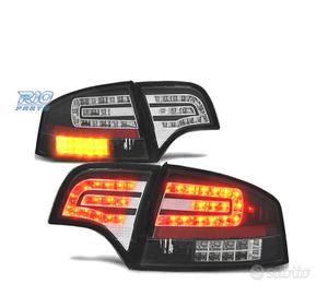 FANALI A LED AUDI A4 B7 SEDAN 04-08 NERI