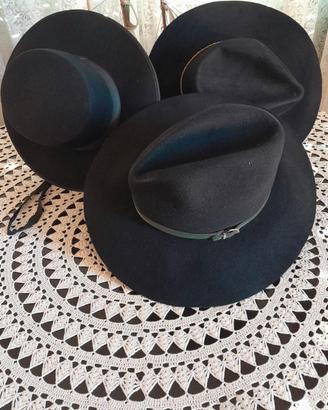 Lotto cappelli vintage (9 pezzi) Tutto in blocco