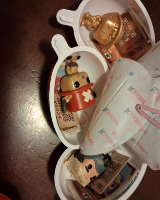6 Funko One piece kinder Joy
