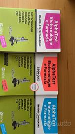 Libri alpha test biotecnologie e farmacia