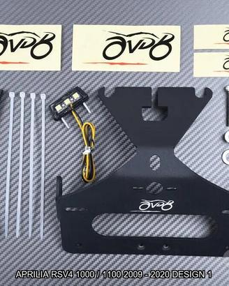 Portatarga corto APRILIA RSV4 1000 1100 2009 2020