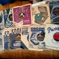 lotto vinili 78 giri vintage