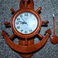 Orologio A Forma timone Tema Nautico 