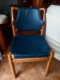 tavolo in legno più 6 sei sedie