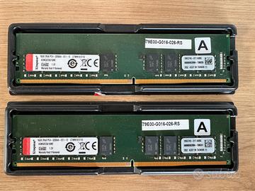 Memoria RAM 2x16GB Kingstone KSM32ED8/16ME