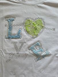 Maglietta bianca Love Yourself