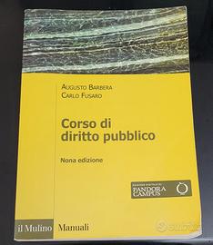 Corso di Diritto Pubblico Barbera- Fusaro 9° ediz.