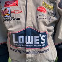 Giacca pelle Nascar USA anni 90 Jimmie Johnson