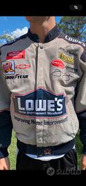 Giacca pelle Nascar USA anni 90 Jimmie Johnson