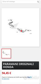 Paracolpi originali Honda