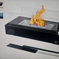 Caminetto a bioetanolo colore Nero