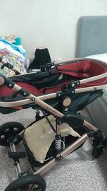 trio cesta passeggino e ovetto 