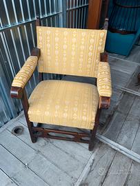 poltrona poltroncina sedia imbottita