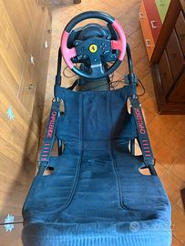 Volante thrustmaster t150 ferrari- sedile da corsa