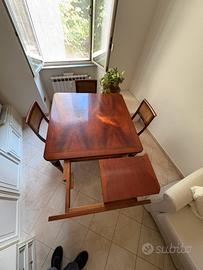 Tavolo stile Luigi Filippo Nove