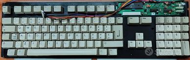 Tastiera Commodore Amiga 500 – Italiano-Led Rossi