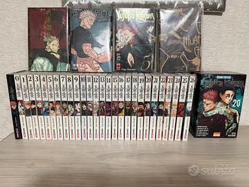 Jujustu kaisen manga vol 0-26 + (in descrizione)