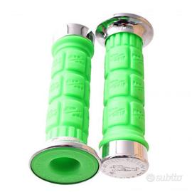 Manopole Pro Grip 22 - 24 a quadri e cromate