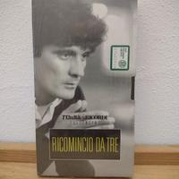 VHS RICOMINCIO DA TRE FILM ITA CON MASSIMO TROISI
