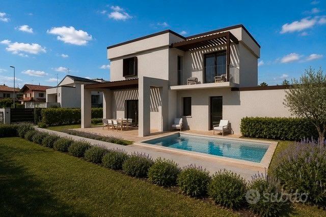 Area edificabile di mq.910, con progetto approvato - Vista 3