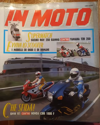 Rivista IN MOTO numero 9 del 1989
