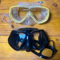 set pinne e maschere cressi