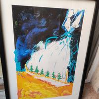 Serigrafia Mario Schifano