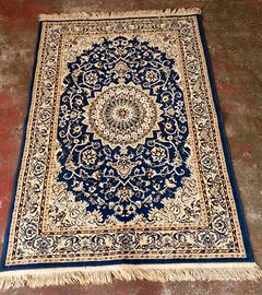Tappeto persiano blu 180x116