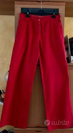 Pantaloni da Donna Col. Rosso Cotone