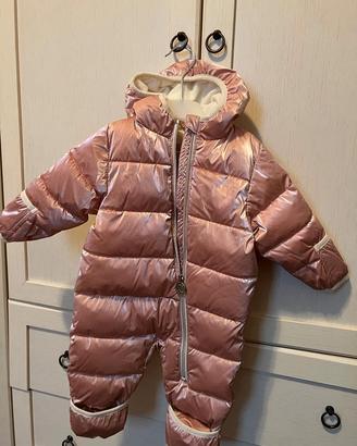 Tuta Jumpsuit neve/invernale Michael Kors neonata