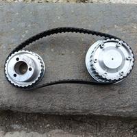 Kit pulegge in ergal Fiat 500/126