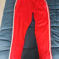 pantalone tuta arancione Adidas