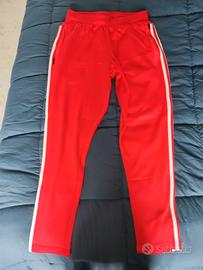 pantalone tuta arancione Adidas