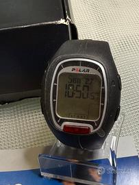 Polar RS 100 BLK NOS scatola+Fascia Wear Link