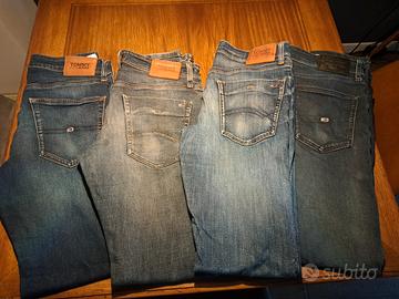 4 Jeans Tommy Hilfiger Slim scanton taglia 31
